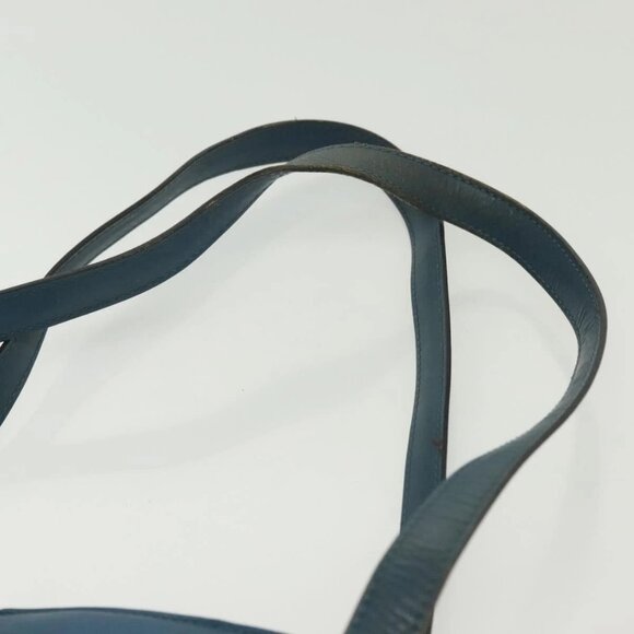 LOUIS VUITTON Epi Saint Jacques Poignees Long Bag Blue LV Auth - Picture 9 of 16